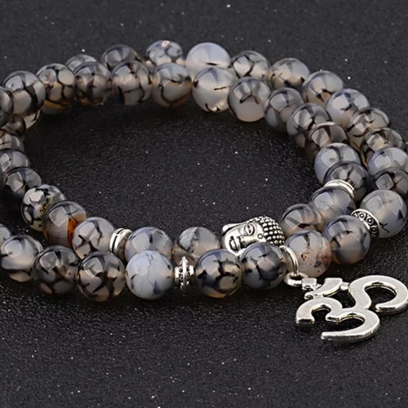 Various Gemstone Mala bracelets - Picture 13 of 15